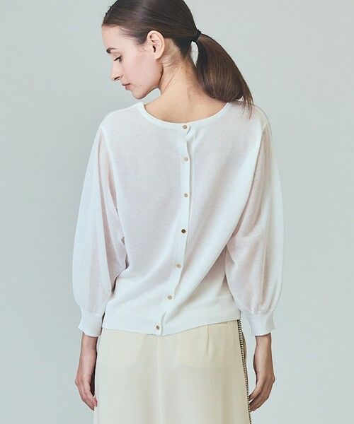 GRACE CONTINENTAL / グレースコンチネンタル ニット・セーター | ラメシアーニットトップ | 詳細2