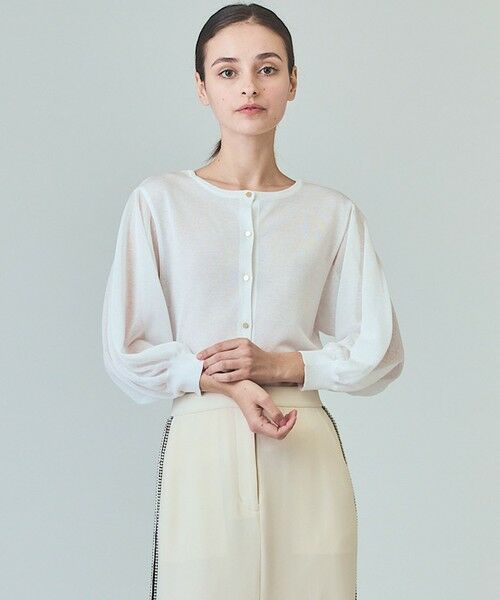 GRACE CONTINENTAL / グレースコンチネンタル ニット・セーター | ラメシアーニットトップ | 詳細4