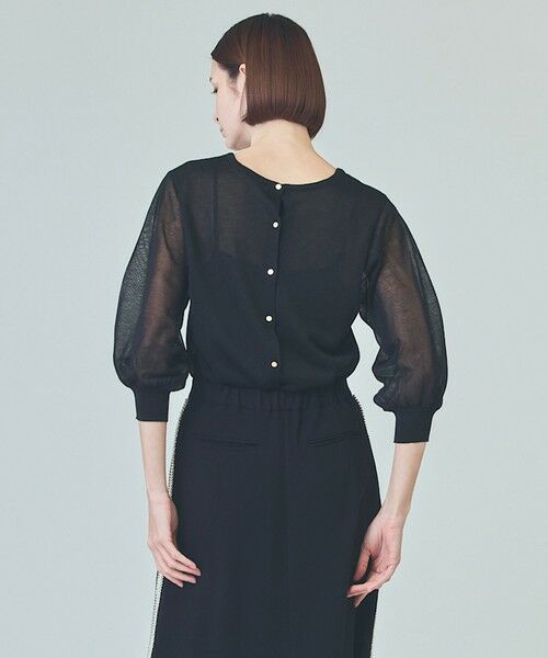 GRACE CONTINENTAL / グレースコンチネンタル ニット・セーター | ラメシアーニットトップ | 詳細11