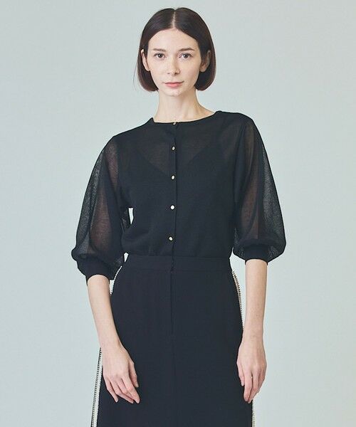 GRACE CONTINENTAL / グレースコンチネンタル ニット・セーター | ラメシアーニットトップ | 詳細13