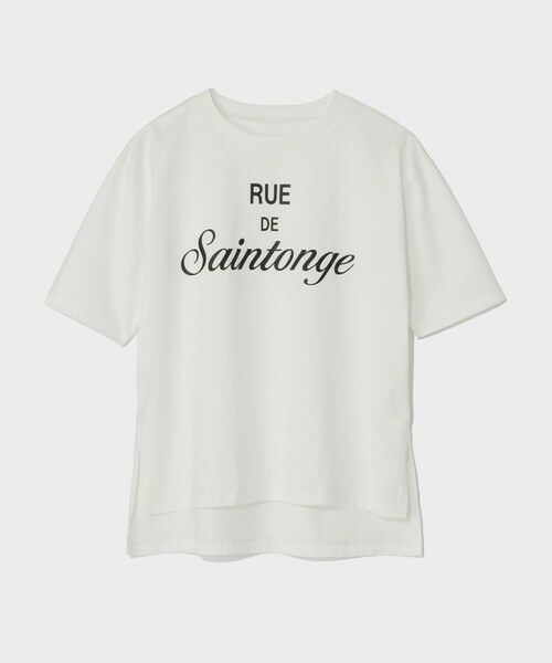 GRACE CONTINENTAL / グレースコンチネンタル カットソー | レタードプリントTシャツ | 詳細9