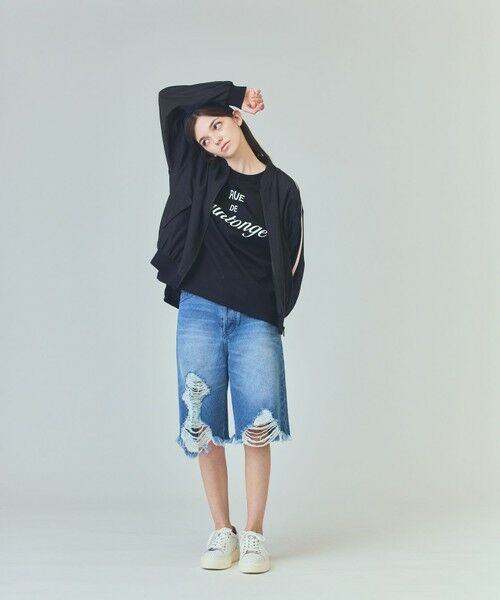 GRACE CONTINENTAL / グレースコンチネンタル カットソー | レタードプリントTシャツ | 詳細11