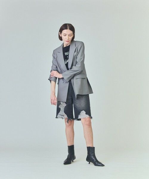 GRACE CONTINENTAL / グレースコンチネンタル カットソー | レタードプリントTシャツ | 詳細16