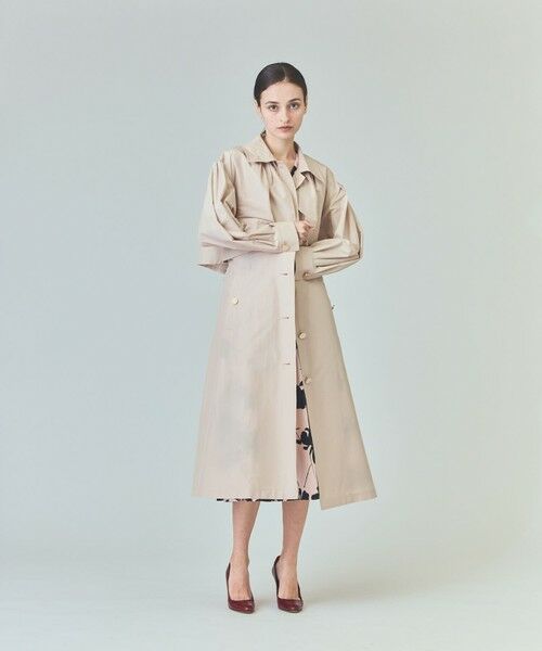 GRACE CONTINENTAL / グレースコンチネンタル その他アウター | タッサードレスコート | 詳細3