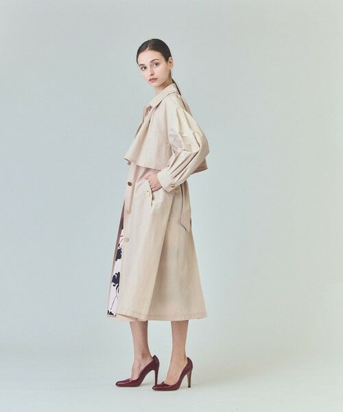 GRACE CONTINENTAL / グレースコンチネンタル その他アウター | タッサードレスコート | 詳細4