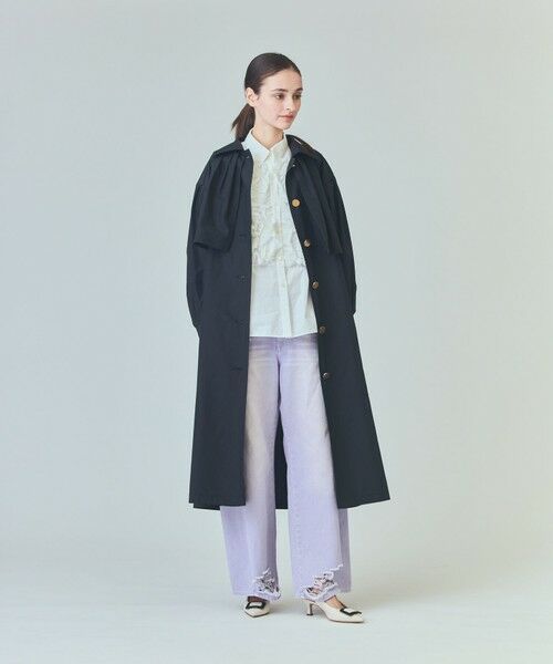 GRACE CONTINENTAL / グレースコンチネンタル その他アウター | タッサードレスコート | 詳細12