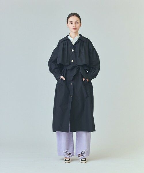 GRACE CONTINENTAL / グレースコンチネンタル その他アウター | タッサードレスコート | 詳細15