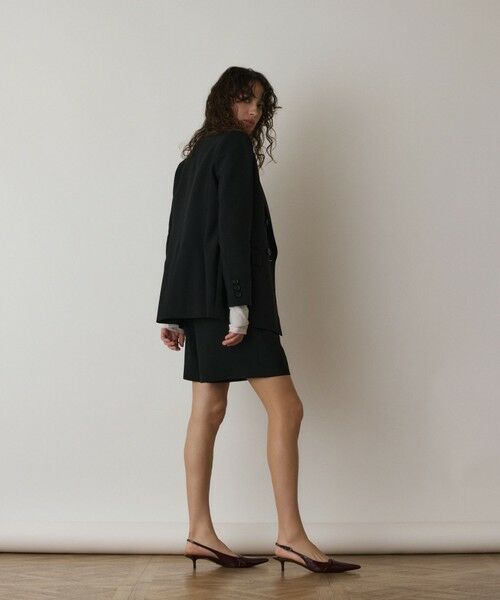 GRACE CONTINENTAL / グレースコンチネンタル テーラードジャケット | リネンライクダブルジャケット | 詳細12