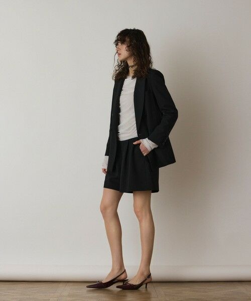 GRACE CONTINENTAL / グレースコンチネンタル テーラードジャケット | リネンライクダブルジャケット | 詳細16