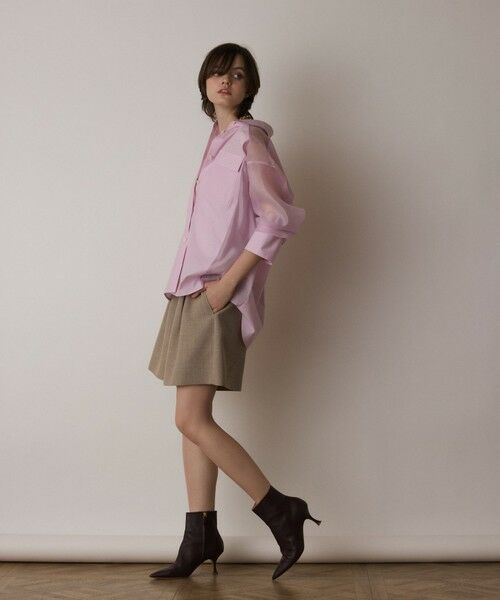 GRACE CONTINENTAL / グレースコンチネンタル その他パンツ | リネンライクショートパンツ | 詳細1