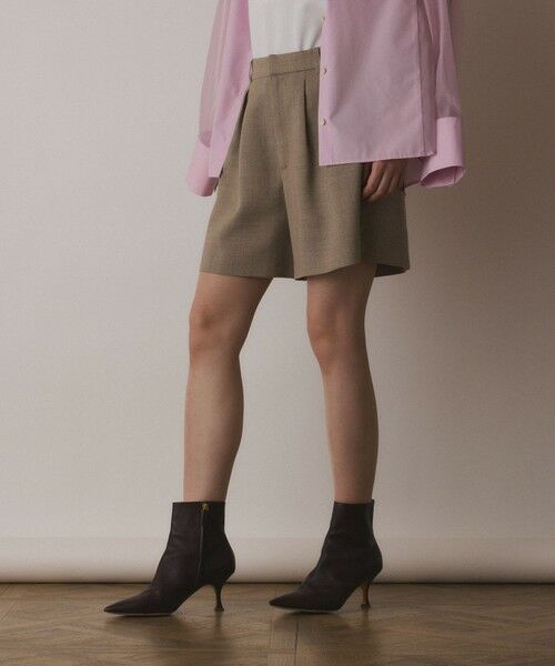 GRACE CONTINENTAL / グレースコンチネンタル その他パンツ | リネンライクショートパンツ | 詳細3