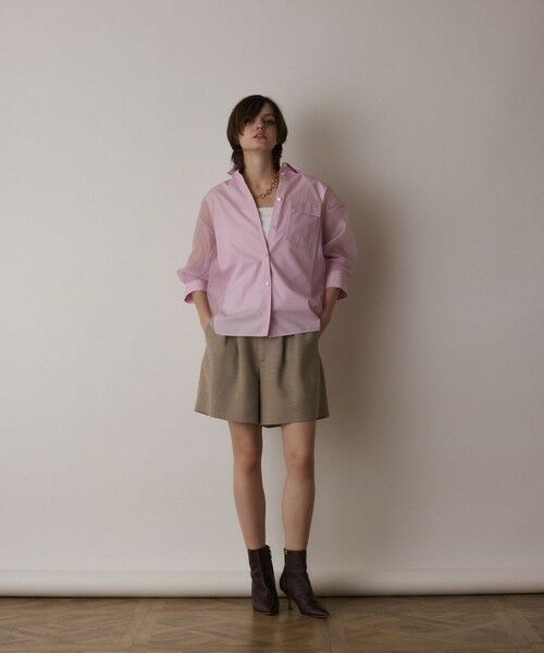 GRACE CONTINENTAL / グレースコンチネンタル その他パンツ | リネンライクショートパンツ | 詳細7