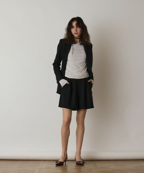 GRACE CONTINENTAL / グレースコンチネンタル その他パンツ | リネンライクショートパンツ | 詳細12