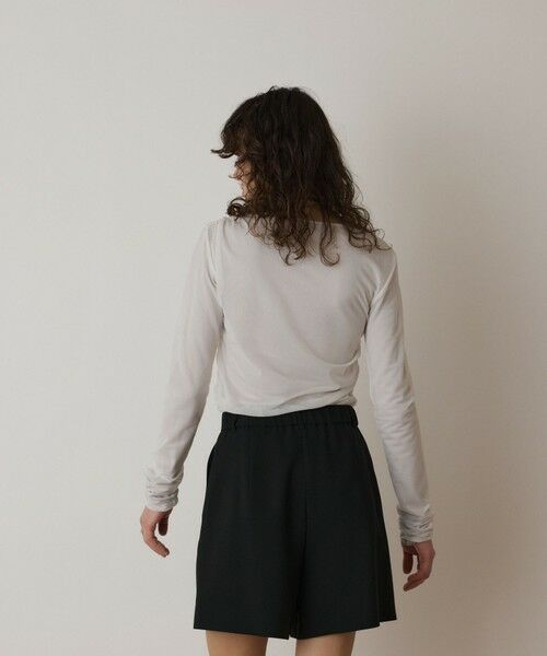 GRACE CONTINENTAL / グレースコンチネンタル その他パンツ | リネンライクショートパンツ | 詳細15