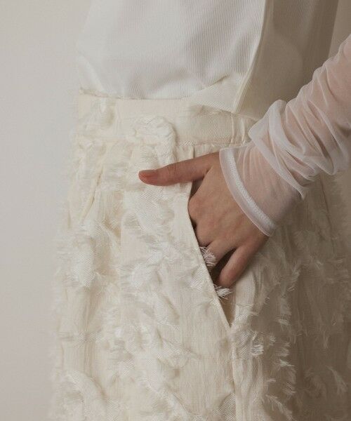 GRACE CONTINENTAL / グレースコンチネンタル その他パンツ | カットジャガードショートパンツ | 詳細6