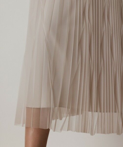 GRACE CONTINENTAL / グレースコンチネンタル ロング・マキシ丈スカート | チュールマチプリーツスカート | 詳細2