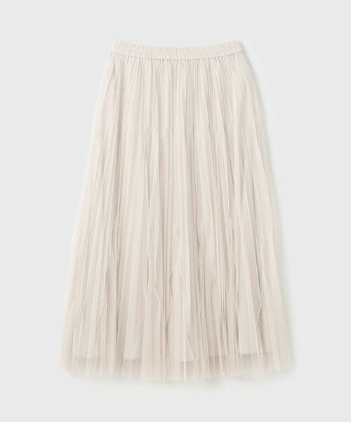 GRACE CONTINENTAL / グレースコンチネンタル ロング・マキシ丈スカート | チュールマチプリーツスカート | 詳細5
