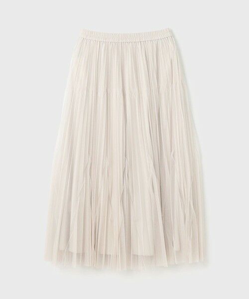 GRACE CONTINENTAL / グレースコンチネンタル ロング・マキシ丈スカート | チュールマチプリーツスカート | 詳細6