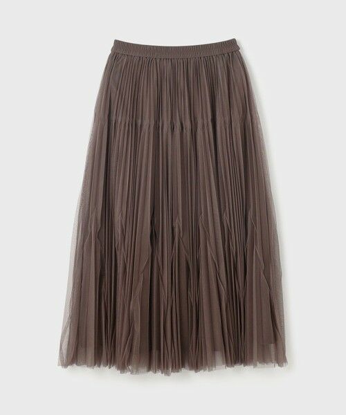 GRACE CONTINENTAL / グレースコンチネンタル ロング・マキシ丈スカート | チュールマチプリーツスカート | 詳細21
