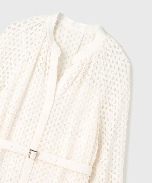 GRACE CONTINENTAL / グレースコンチネンタル ロング・マキシ丈ワンピース | メッシュレースカフタンワンピース | 詳細14