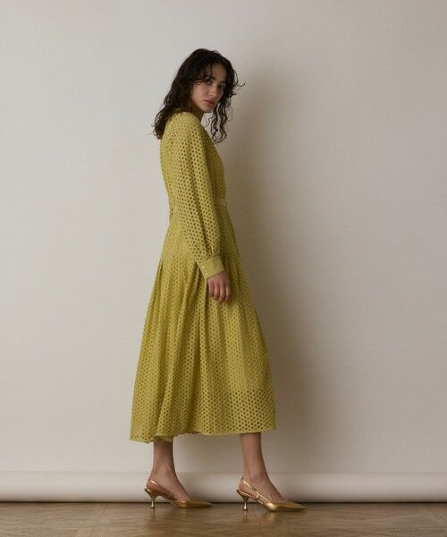 GRACE CONTINENTAL / グレースコンチネンタル ロング・マキシ丈ワンピース | メッシュレースカフタンワンピース | 詳細16