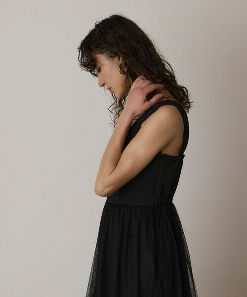 GRACE CONTINENTAL / グレースコンチネンタル ロング・マキシ丈ワンピース | チュールコンビティアードワンピース | 詳細16