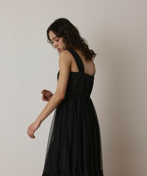 GRACE CONTINENTAL / グレースコンチネンタル ロング・マキシ丈ワンピース | チュールコンビティアードワンピース | 詳細19