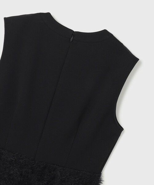 GRACE CONTINENTAL / グレースコンチネンタル ロング・マキシ丈ワンピース | フェザー刺繍コンビワンピース | 詳細22