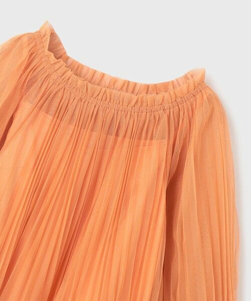 GRACE CONTINENTAL / グレースコンチネンタル シャツ・ブラウス | チュールプリーツトップ | 詳細19