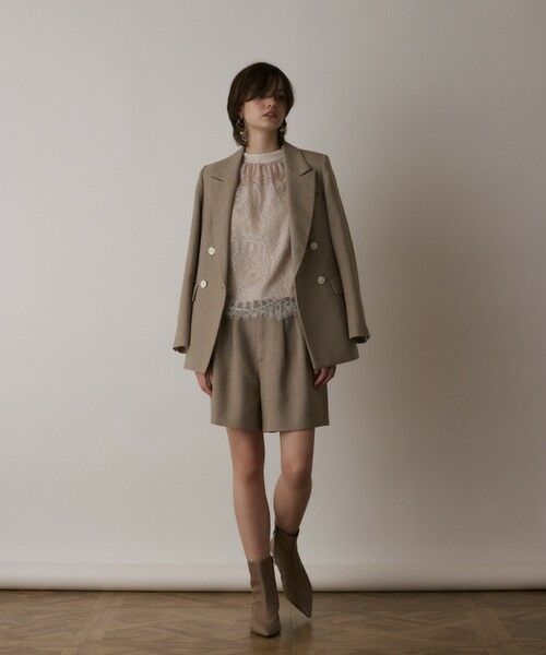 GRACE CONTINENTAL / グレースコンチネンタル シャツ・ブラウス | シアーレーストップ | 詳細1