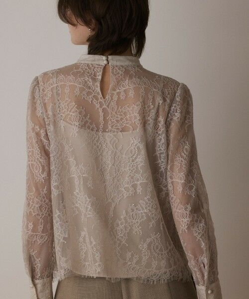 GRACE CONTINENTAL / グレースコンチネンタル シャツ・ブラウス | シアーレーストップ | 詳細5