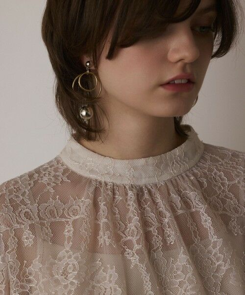 GRACE CONTINENTAL / グレースコンチネンタル シャツ・ブラウス | シアーレーストップ | 詳細6