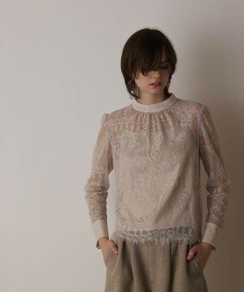 GRACE CONTINENTAL/グレースコンチネンタル シアーレーストップ キナリ 36 GRACE CONTINENTAL/グレースコンチネンタル シアーレーストップ キナリ 36