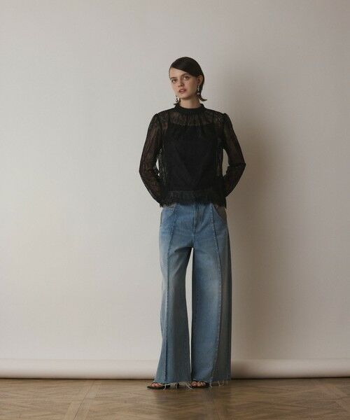 GRACE CONTINENTAL / グレースコンチネンタル シャツ・ブラウス | シアーレーストップ | 詳細13