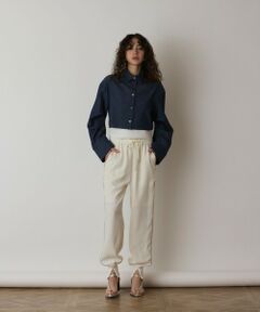 GRACE CONTINENTAL / グレースコンチネンタル シャツ・ブラウス | タックスリーブデニムシャツ