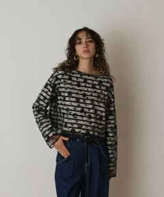 GRACE CONTINENTAL / グレースコンチネンタル カットソー | バスクボーダートップ