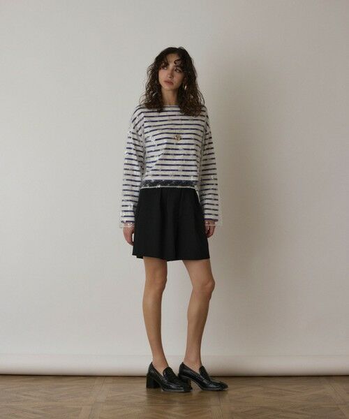 GRACE CONTINENTAL / グレースコンチネンタル カットソー | バスクボーダートップ | 詳細2