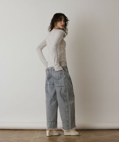 GRACE CONTINENTAL / グレースコンチネンタル カットソー | レイヤードカットトップ | 詳細5