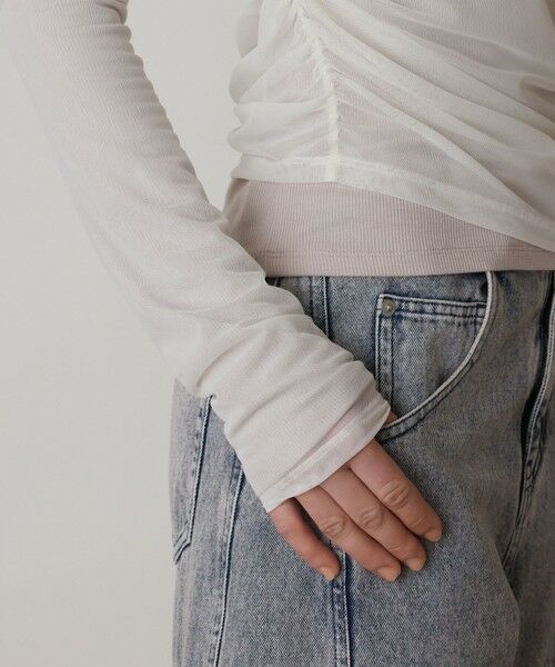 GRACE CONTINENTAL / グレースコンチネンタル カットソー | レイヤードカットトップ | 詳細7