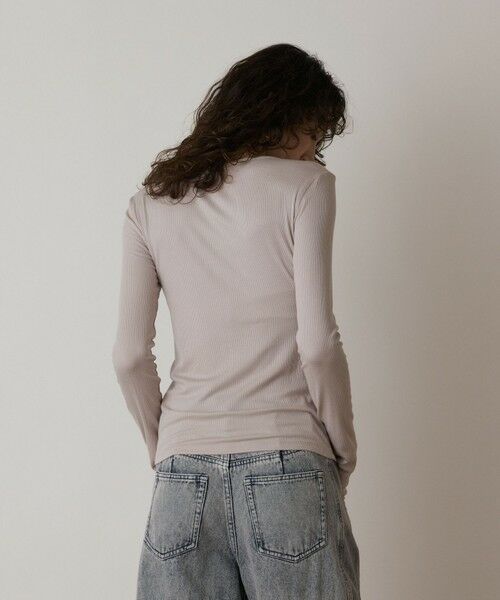 GRACE CONTINENTAL / グレースコンチネンタル カットソー | レイヤードカットトップ | 詳細14