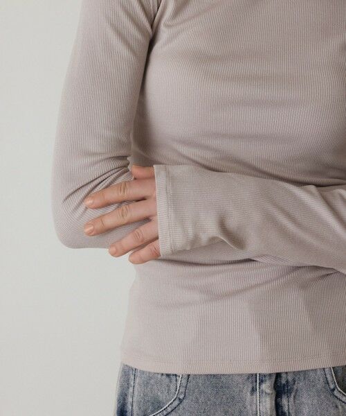 GRACE CONTINENTAL / グレースコンチネンタル カットソー | レイヤードカットトップ | 詳細15
