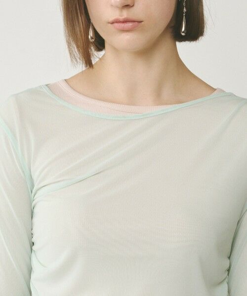 GRACE CONTINENTAL / グレースコンチネンタル カットソー | レイヤードカットトップ | 詳細21