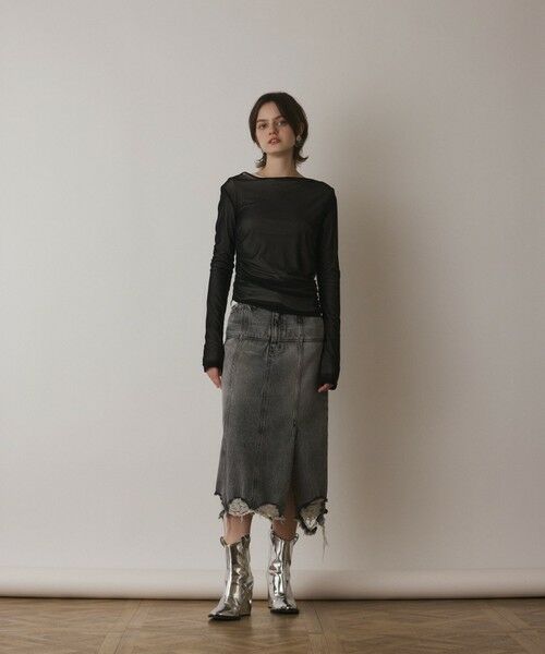 GRACE CONTINENTAL / グレースコンチネンタル カットソー | レイヤードカットトップ | 詳細29