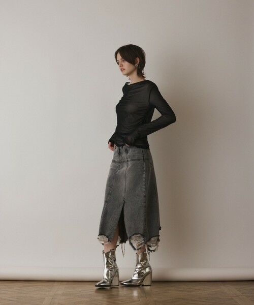GRACE CONTINENTAL / グレースコンチネンタル カットソー | レイヤードカットトップ | 詳細30
