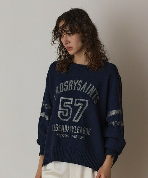 GRACE CONTINENTAL / グレースコンチネンタル ニット・セーター | ナンバリングニットトップ | 詳細3