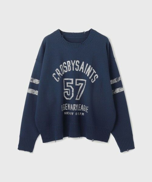 GRACE CONTINENTAL / グレースコンチネンタル ニット・セーター | ナンバリングニットトップ | 詳細7