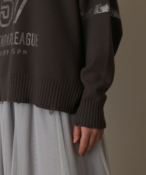 GRACE CONTINENTAL / グレースコンチネンタル ニット・セーター | ナンバリングニットトップ | 詳細15