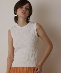 GRACE CONTINENTAL / グレースコンチネンタル ニット・セーター | モノグラムニットトップ