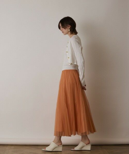 GRACE CONTINENTAL / グレースコンチネンタル カーディガン・ボレロ | モノグラムニットカーディガン | 詳細2