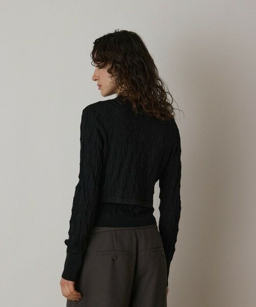 GRACE CONTINENTAL / グレースコンチネンタル カーディガン・ボレロ | モノグラムニットカーディガン | 詳細14